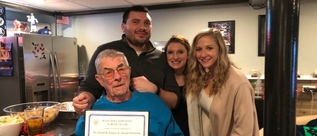 Seton Hall Law Alumna Establishes Scholarship in Honor of Grandfather