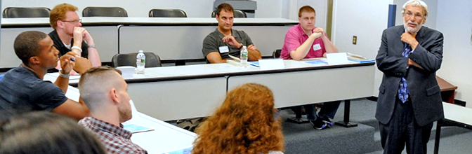 Faculty and Students in Classroom