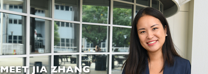 Meet Jia Zhang, student at Seton Hall Law