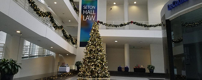 Christmas Message to the Seton Hall Law Family 2019