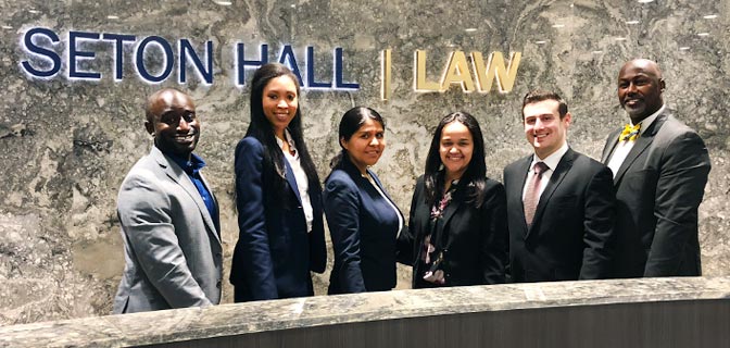 Mock Trial Students