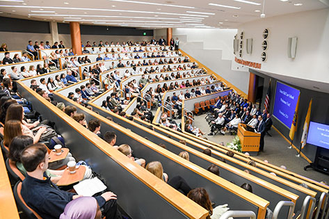 students in a classroom