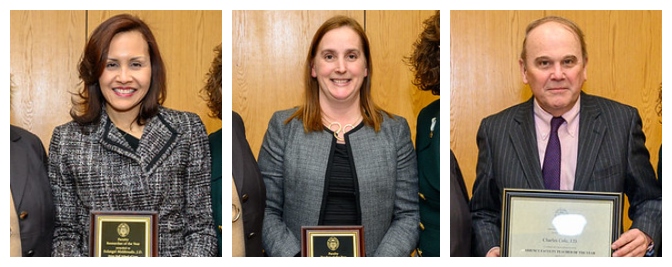 Three Seton Hall Law Professors Awarded for their Excellence