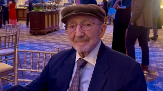 old man wearing a hat