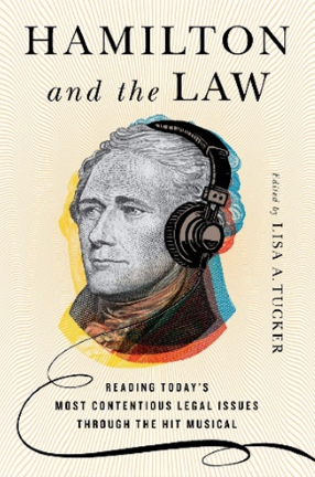 Book cover with an illustration of a white man