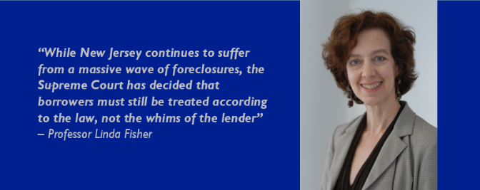 Professor and Alumnus Provide Help to Homeowner in Mortgage/Foreclosure Case