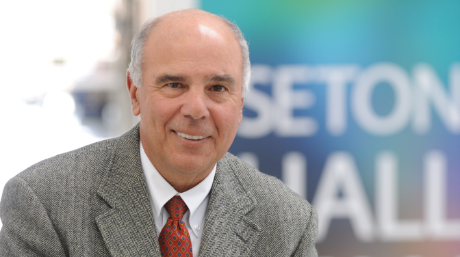 old white man smiling