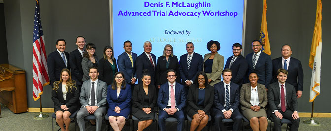 McLaughlin Advanced Trial Advocacy Workshop Welcomes Inaugural Class