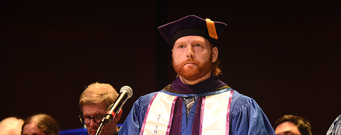 Benediction at Commencement 2025