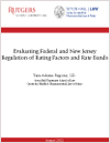 Evaluating Federal NJ Regulation