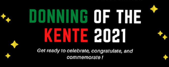 RSVP to attend the Donning of the Kente