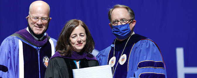 Commencement Keynote Address delivered by Madeline Cox Arleo, J.D. ’89, United States District Judge