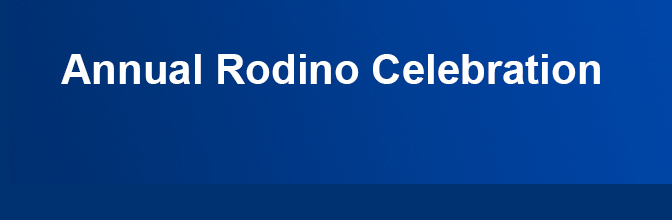 RSVP to attend the Annual Rodino Celebration
