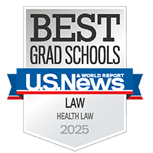 Best Grad Schools for Law- Health Law- US News and World Report- Law- 2025