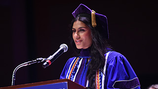 Image of graduates for Seton Hall Law Commencement