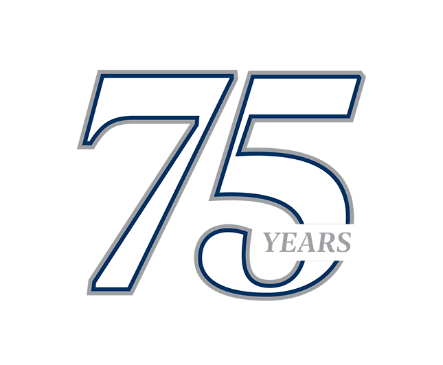 75th Anniversary logo