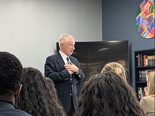 Lessons from a Life in the Public Eye with Jim McGreevey Jim McGreevey speaks to law students on Lessons from a Life in the Public Eye