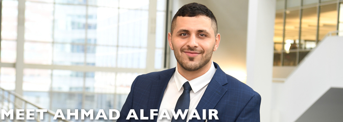 Meet Ahmad Alfawair, student at Seton Hall Law