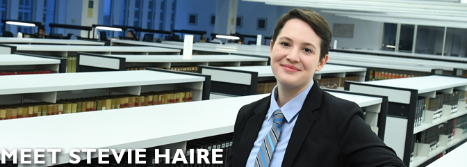 Meet Stevie Haire, student at Seton Hall Law