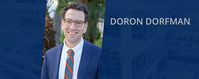 Meet Professor Doron Dorfman: A Brief Q & A
