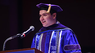 Image of graduates for Seton Hall Law Commencement