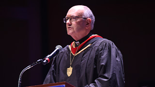 Image of graduates for Seton Hall Law Commencement