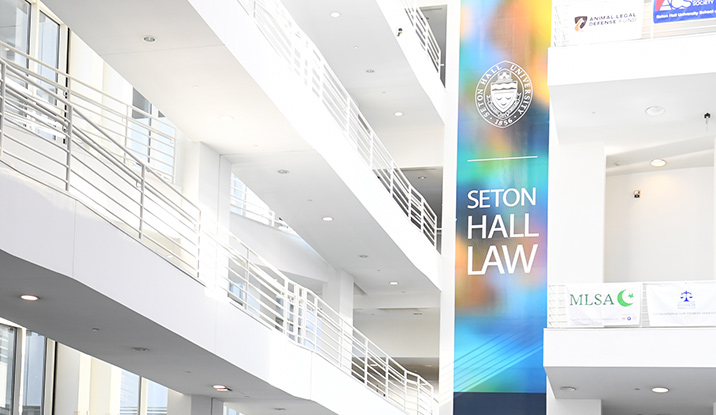 Seton Hall Law Banner