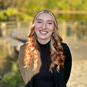 Woman posed smiling Woman posed smiling